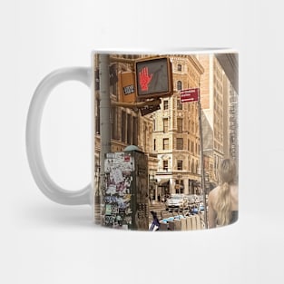 Manhattan Street New York City Mug